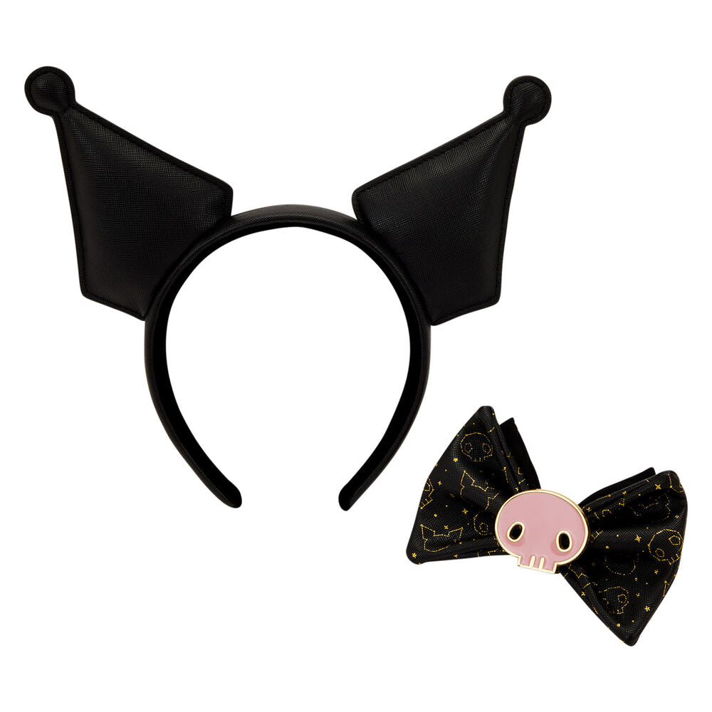 Loungefly Hello Kitty Kuromi 20th Anniversary headband Nerdscape