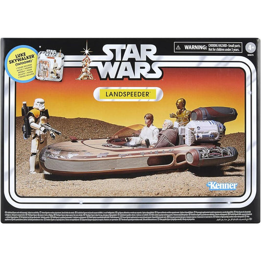 Figurines Star Wars Landspeeder + Luke Skywalker
