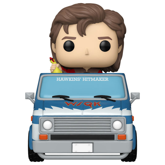 POP figure Rides Deluxe Stranger Things 5 Steve with the Squawk Van