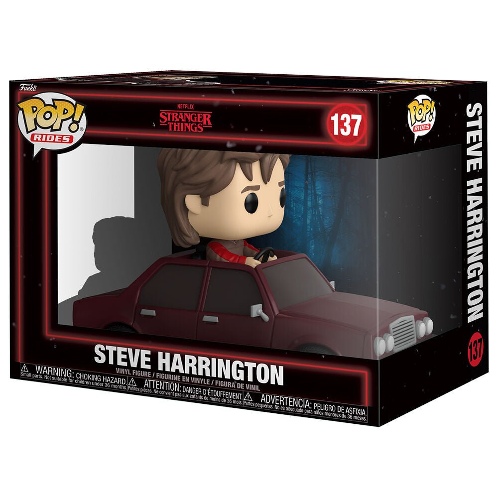 POP figure Rides Stranger Things 5 Steve Harrington - Nerdscape