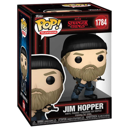 Funko Pop! Stranger Things Jim Hopper 5 - Figura da Collezione Vinyl Nerdscape