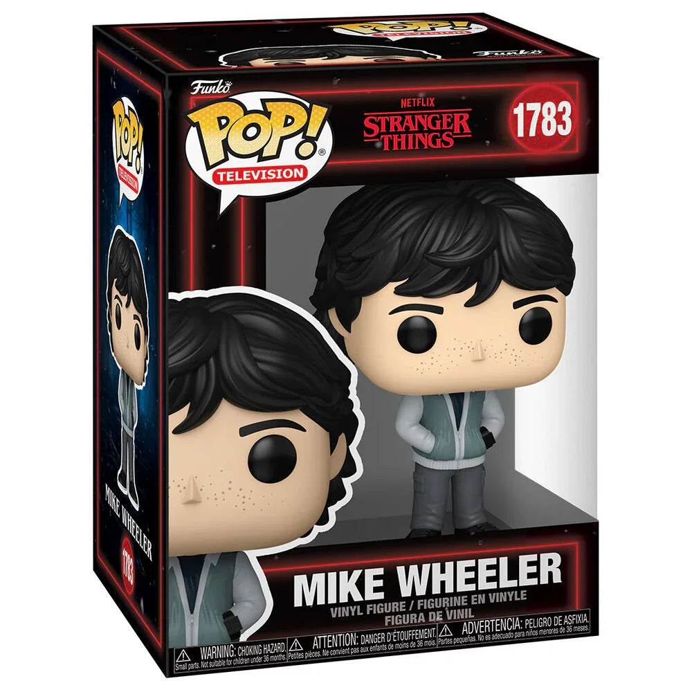 Funko Pop! Stranger Things 5 Mike Wheeler - Figura da Collezione Vinyl Nerdscape
