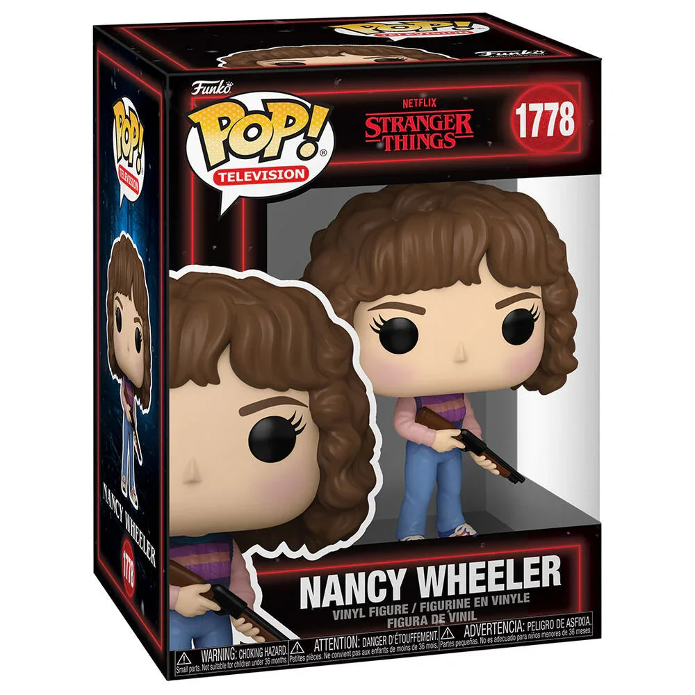 Funko Pop! Stranger Things 5 Nancy Wheeler - Figura da Collezione Vinyl Nerdscape