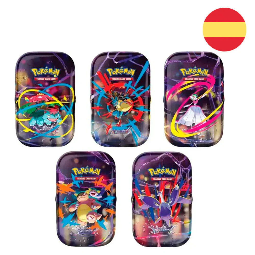 Pokemon Mega Evolution Mini Tin Coleccionable Español - Nerdscape Nerdscape