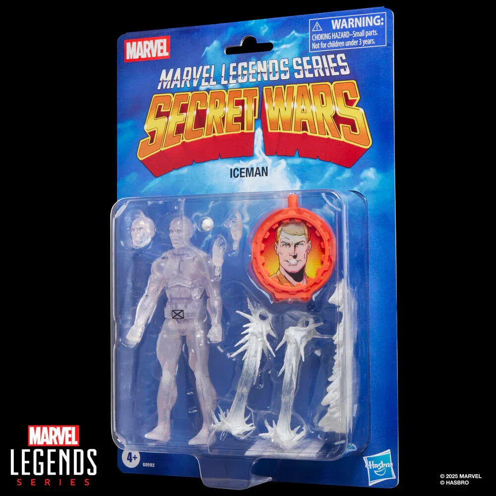 Marvel Legends Iceman Secret Wars Figura da Collezione - Nerdscape Nerdscape