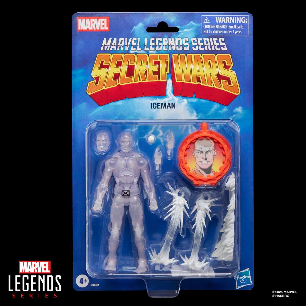Marvel Legends Iceman Secret Wars Figura da Collezione - Nerdscape Nerdscape