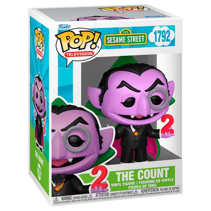 Funko Pop! Sesame Street The Count - Figura da Collezione Vinyl Nerdscape