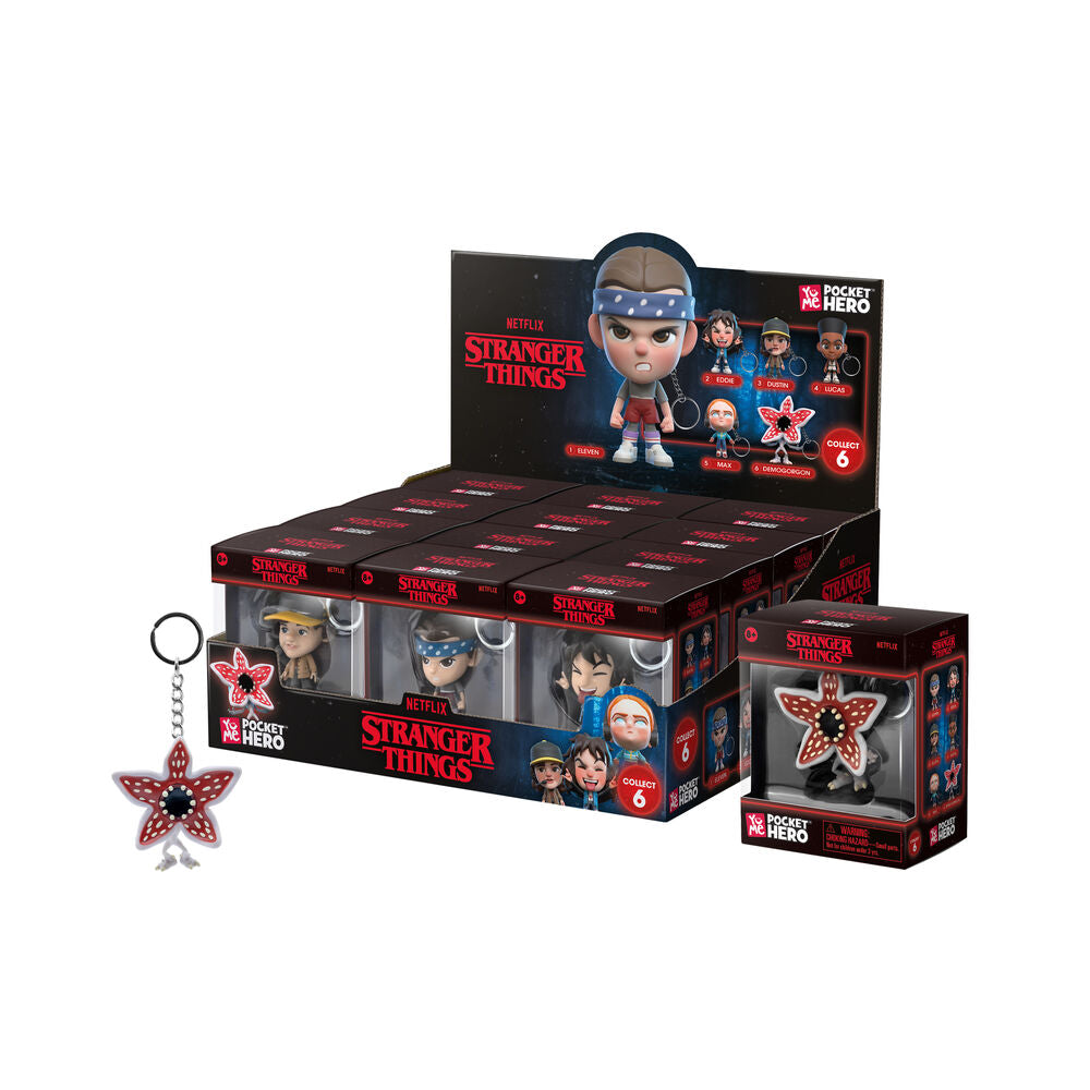 Stranger Things assorted keychain figures