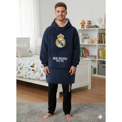 Real Madrid oversize sweatshirt coat adult Nerdscape