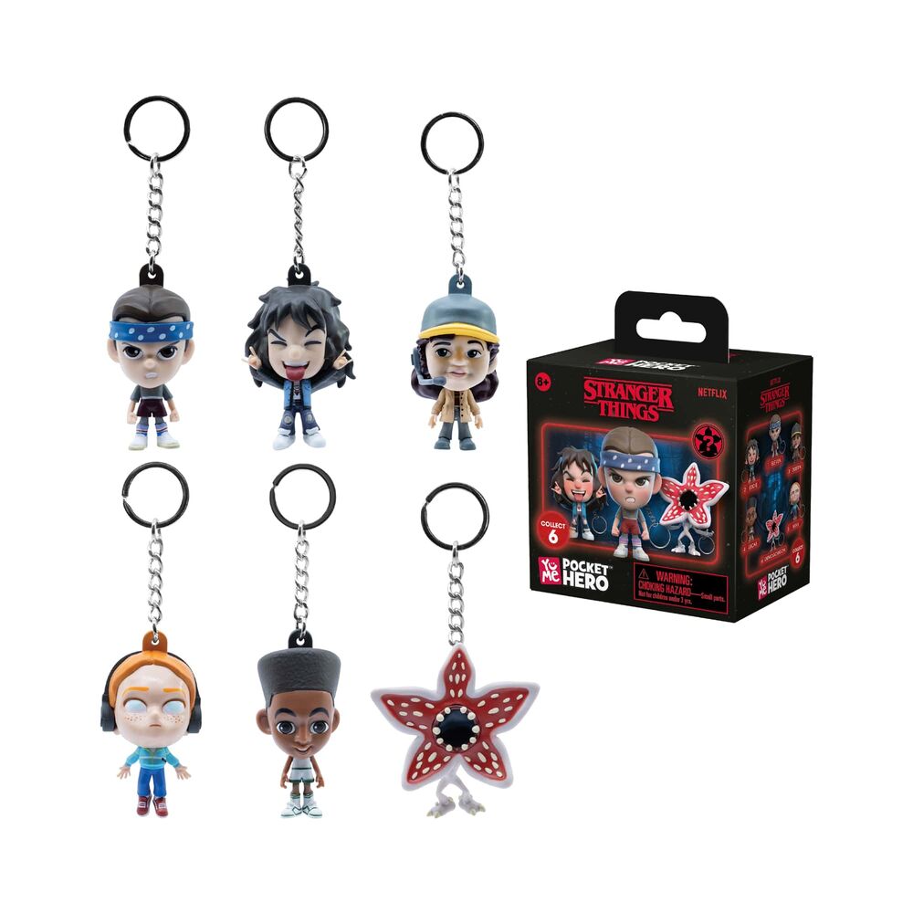 Stranger Things assorted surprise keychain figure