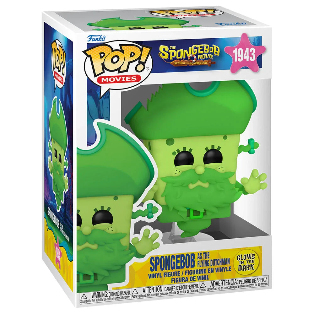 Funko Pop! SpongeBob Search for Squarepants SpongeBob as the Flying Dutchman - Figura da Collezione Vinyl Nerdscape