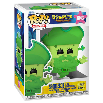 Funko Pop! SpongeBob Search for Squarepants SpongeBob as the Flying Dutchman - Figura da Collezione Vinyl Nerdscape