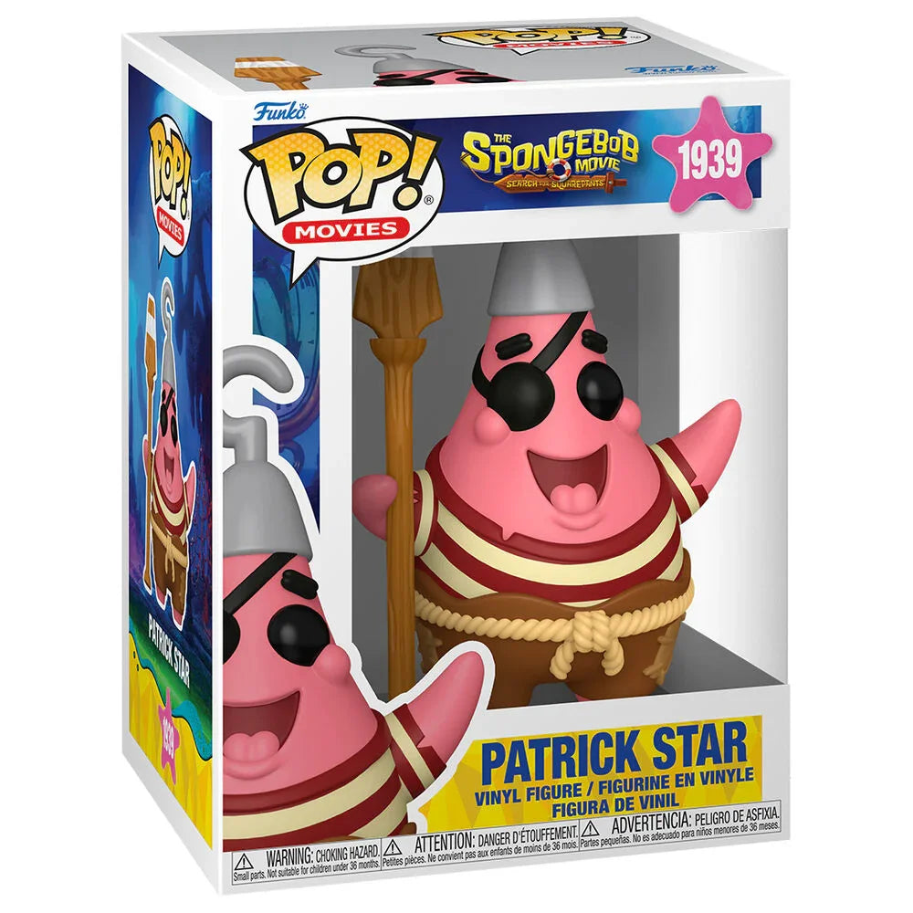 Funko Pop! SpongeBob Search for Squarepants Patrick Star - Figura da Collezione Vinyl Nerdscape