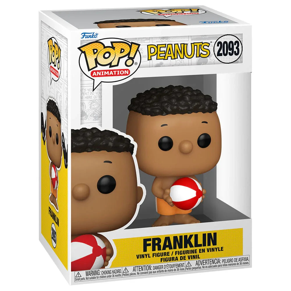 Funko Pop! Peanuts Snoopy Franklin - Figura da Collezione Vinyl Nerdscape