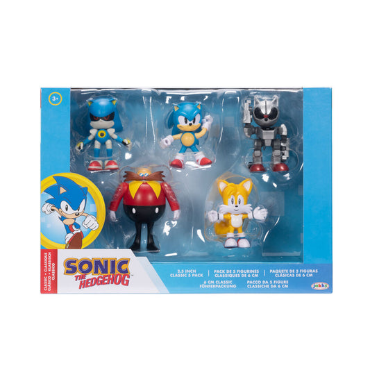 Funko Pop! Sonic The Hedgehog Pack 5 Figure da Collezione 6cm - Nerdscape