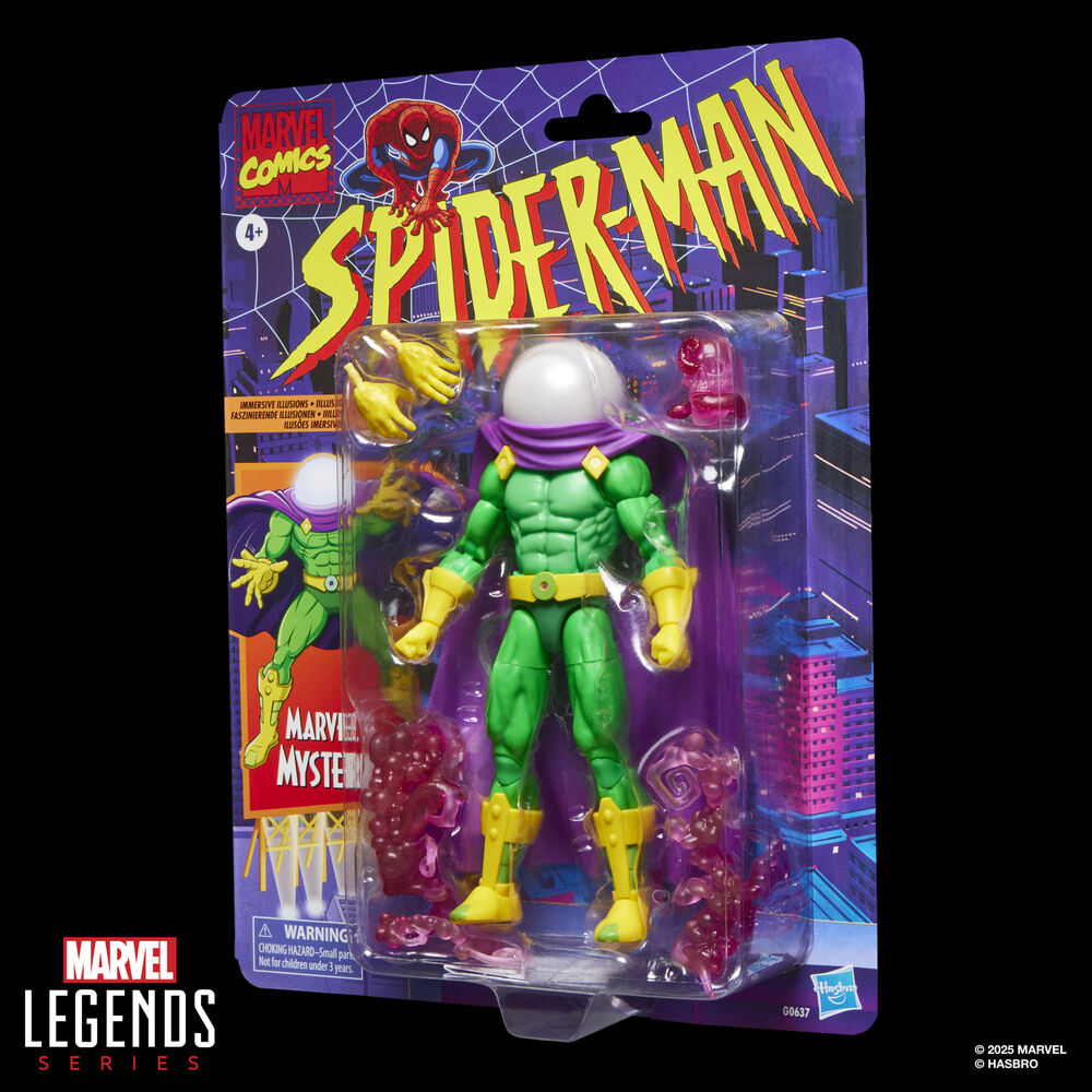 Figurine Spider-Man Mysterio de Marvel Comics, 15 cm