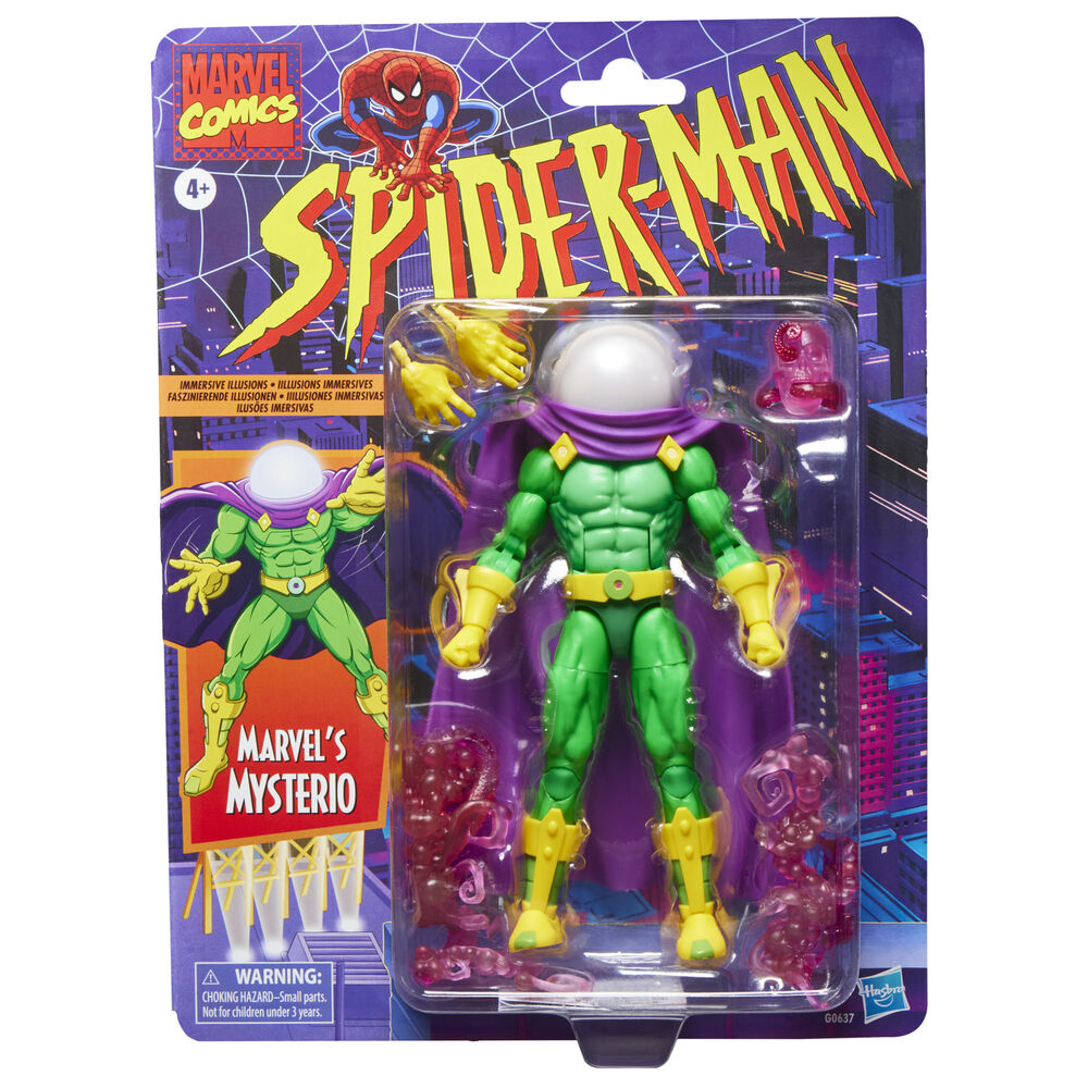 Figurine Spider-Man Mysterio de Marvel Comics, 15 cm