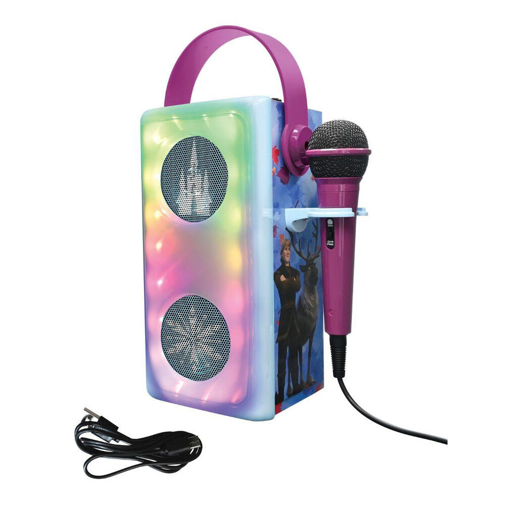 Disney Frozen Illuminated Bluetooth Speaker + Microphone Nerdscape