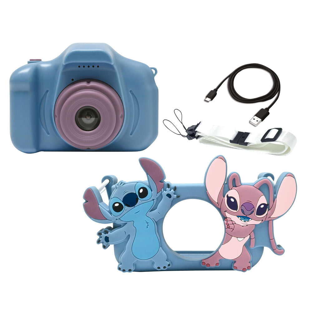 Disney Stitch & Angel Digital Camera with Protection Nerdscape