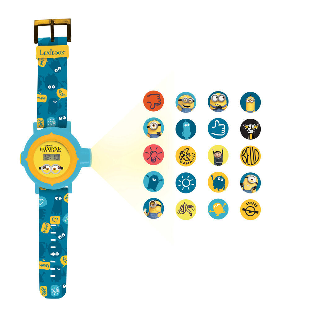 Minions Digital watch projections Nerdscape