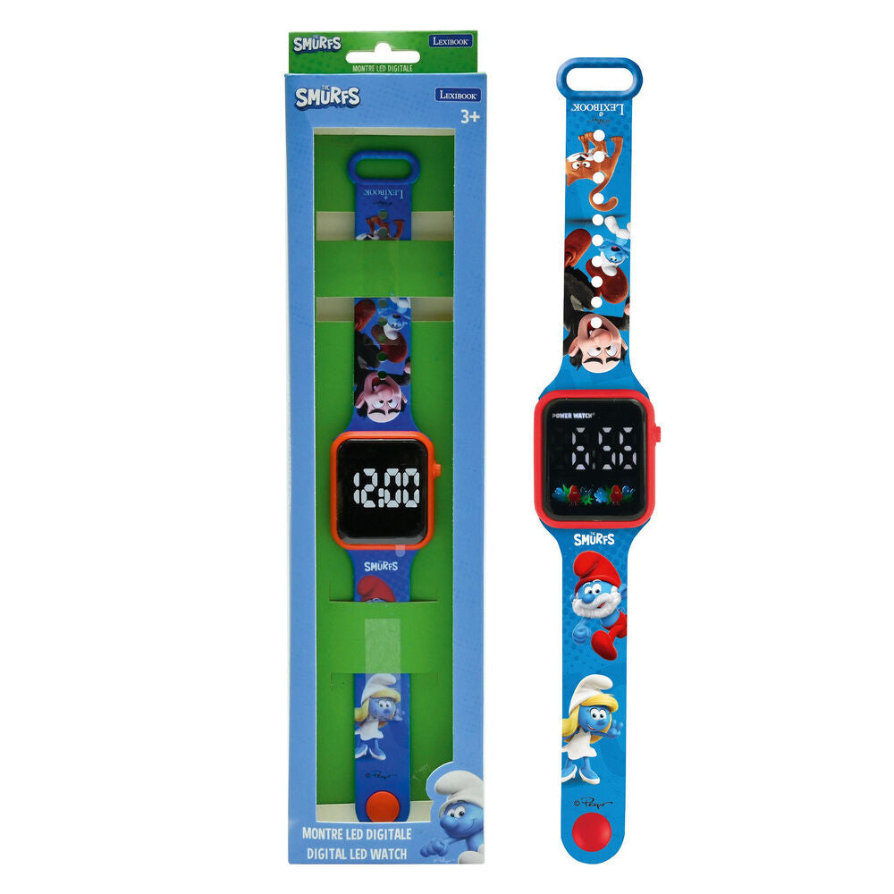 Smurfs Digital LED watch Nerdscape