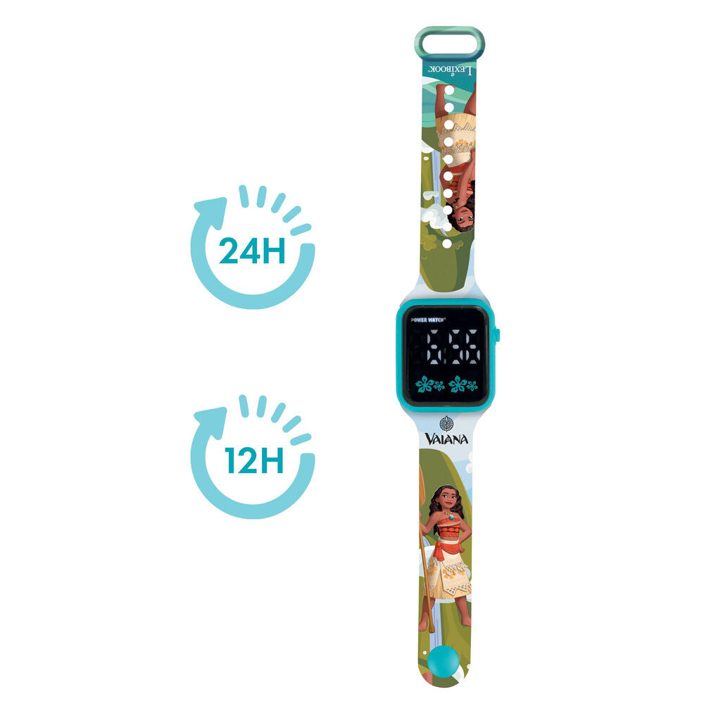 Disney Moana Vaiana Digital LED watch Nerdscape