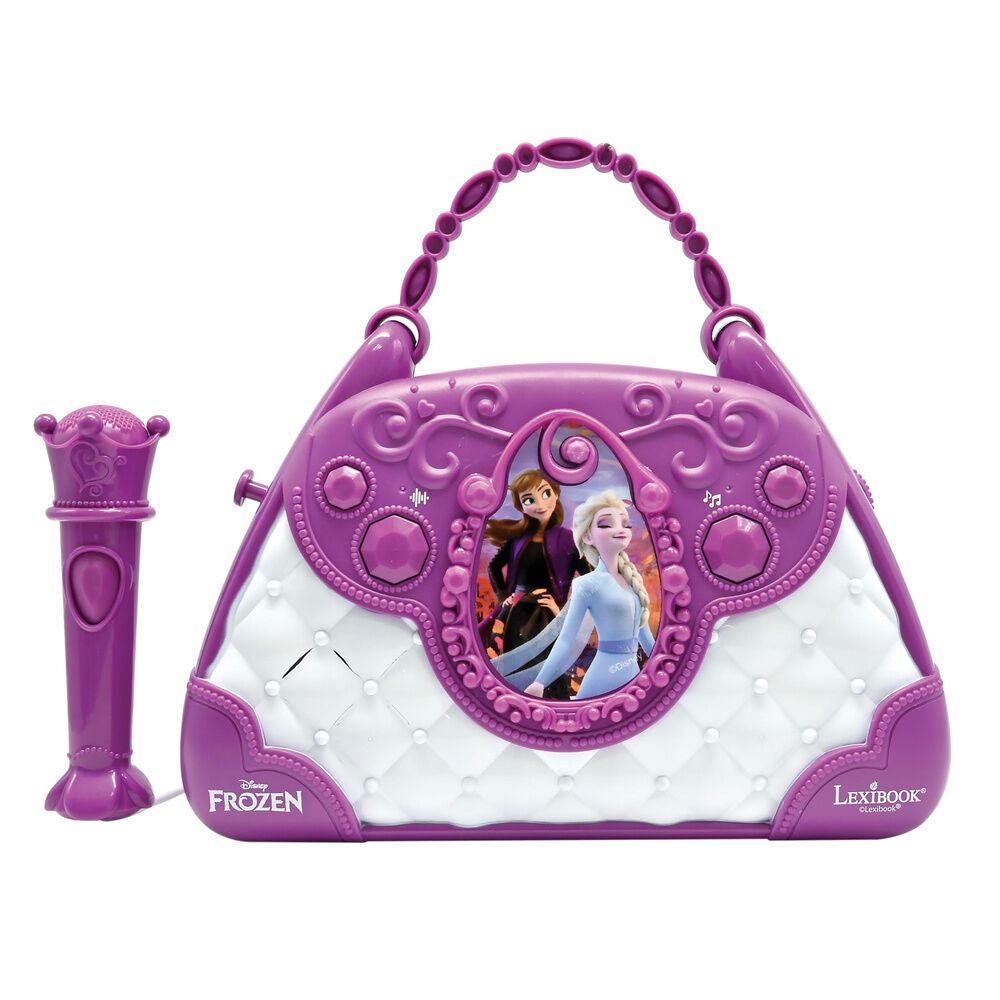 Disney Frozen Karaoke bag with music speaker and microphone Nerdscape