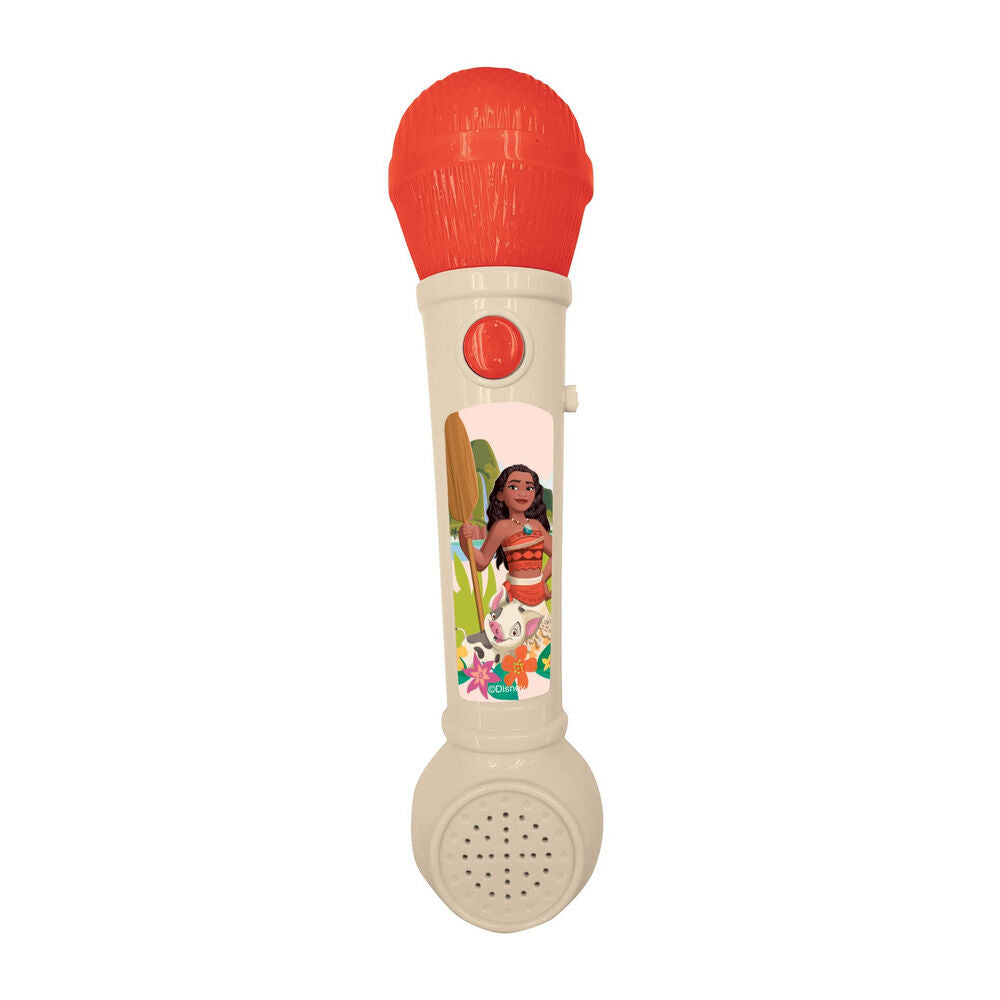 Disney Moana Vaiana Illuminated Microphone Nerdscape