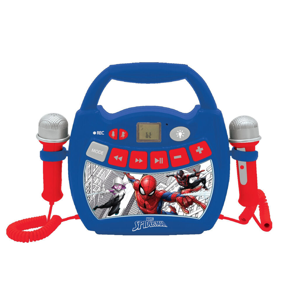 Marvel Spiderman Bluetooth Karaoke Speaker Nerdscape