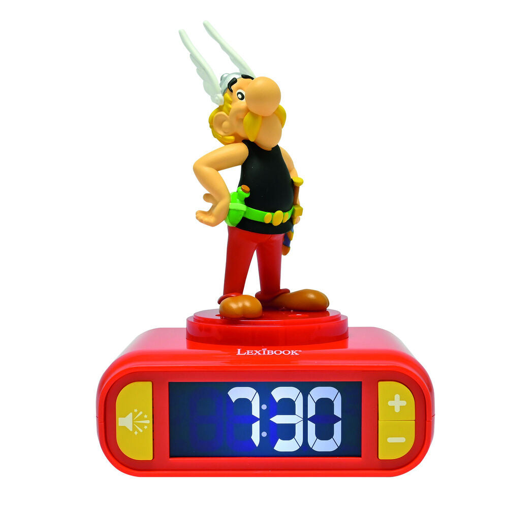 Asterix 3D Night Light Alarm Clock Nerdscape