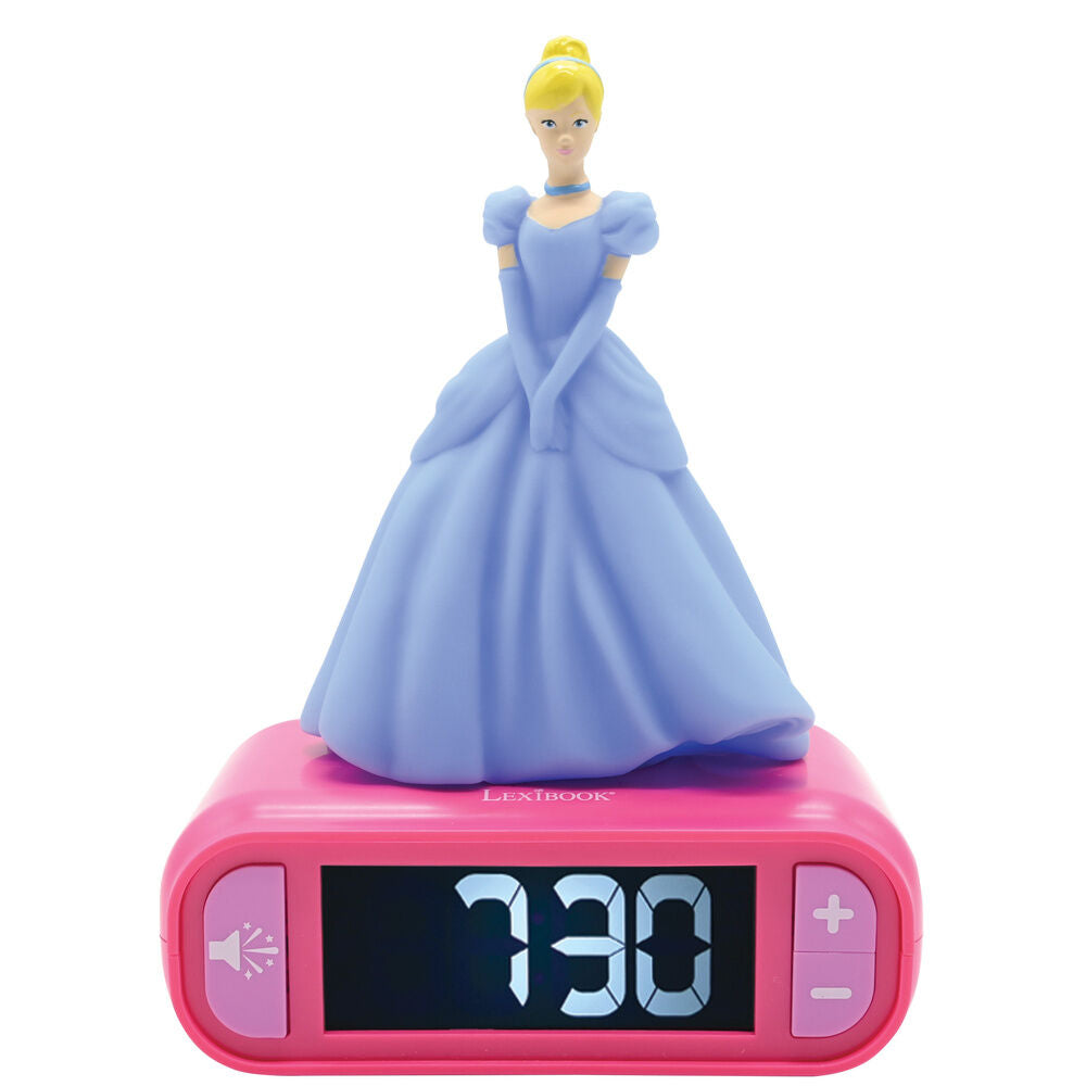 Disney Princess Cinderella 3D Night Light Alarm Clock Nerdscape