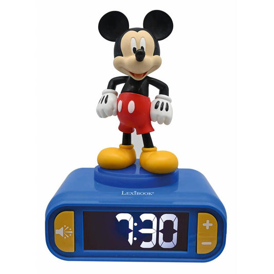 Disney Mickey 3D Night Light Alarm Clock Nerdscape