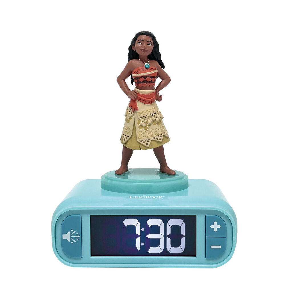 Disney Moana Vaiana 3D Night Light Alarm Clock Nerdscape
