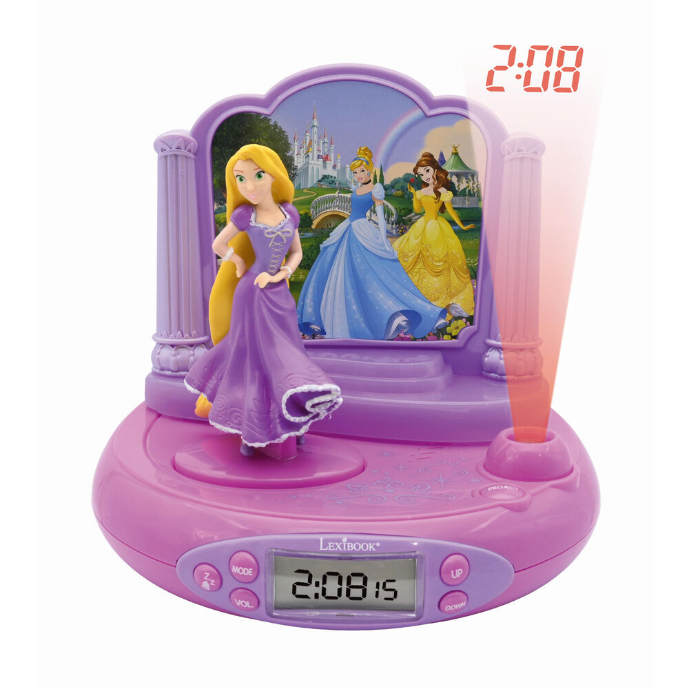 Disney Princess Rapunzel 3D Projector Alarm Clock Nerdscape