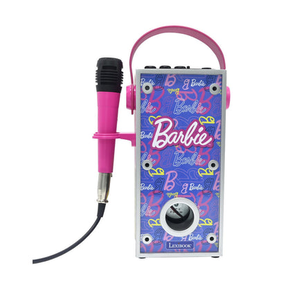 Barbie Illuminated Bluetooth Speaker + Microphone Nerdscape