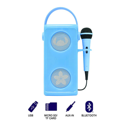 Disney Stitch Illuminated Bluetooth Speaker + Microphone Nerdscape
