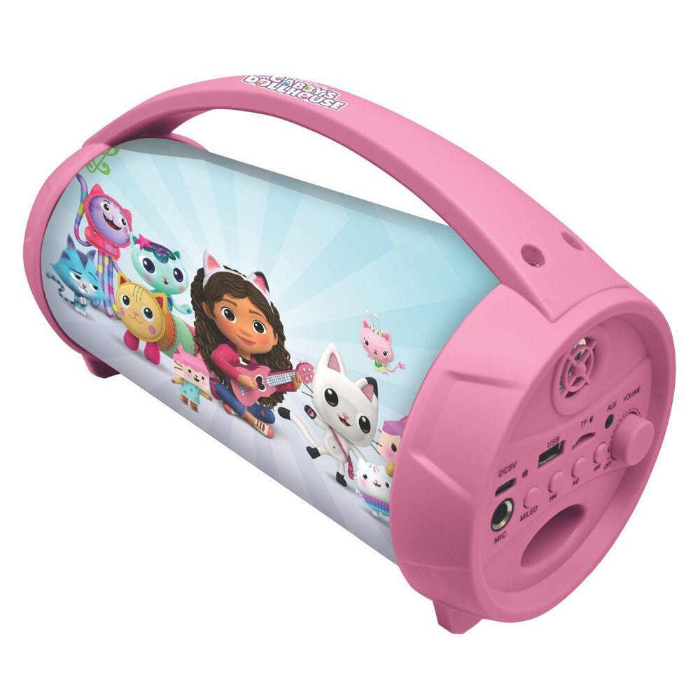 Gabbys Dollhouse Illuminated Bluetooth Speaker + Microphone Nerdscape