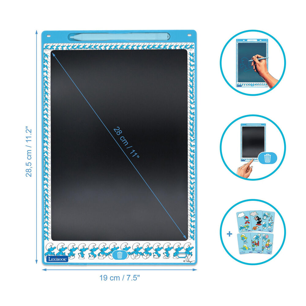 The Smurfs Electronic Ink Tablet Nerdscape