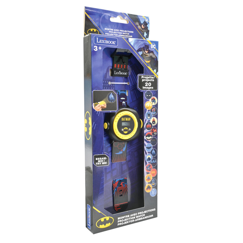DC Comics Batman Digital watch projections Nerdscape