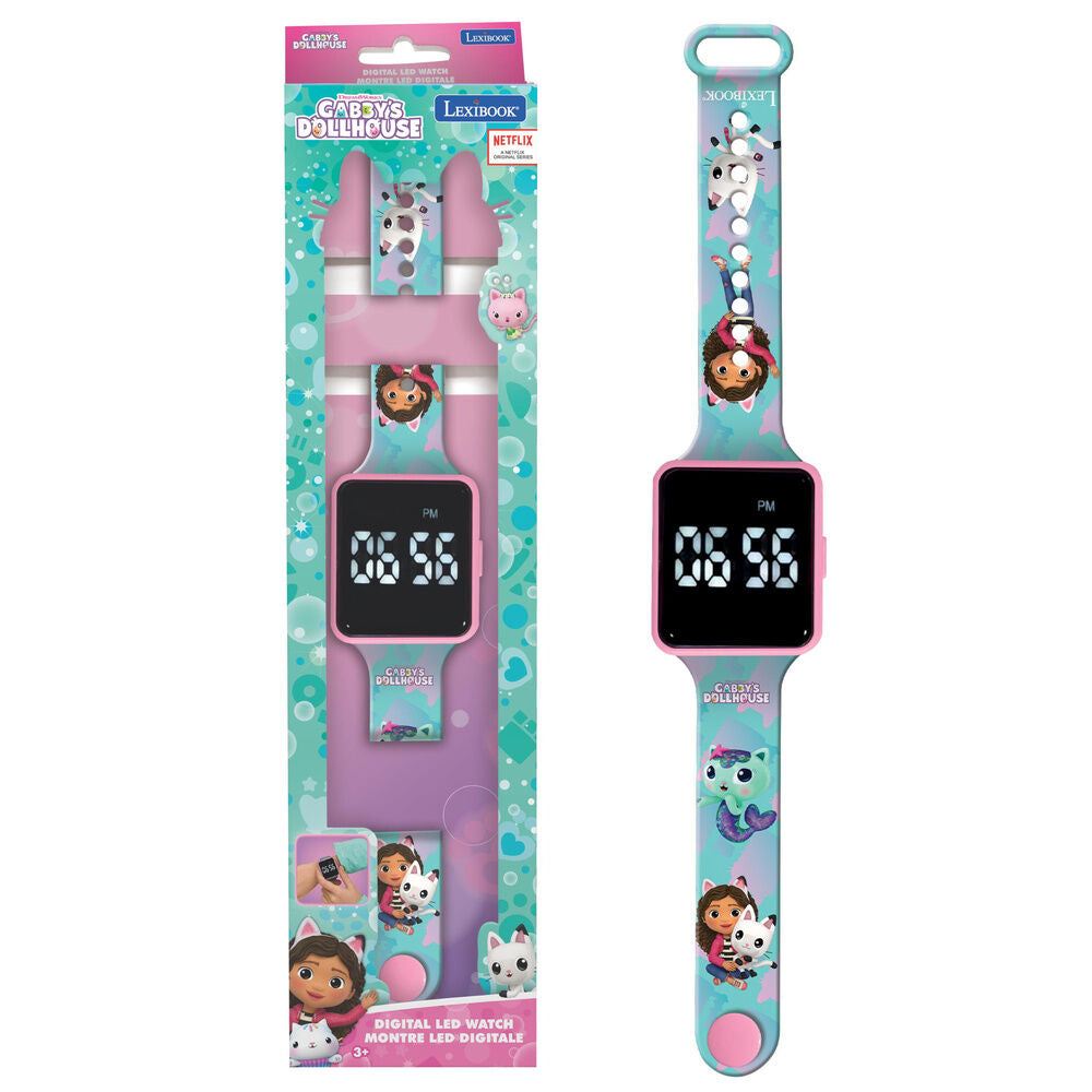 Gabbys Dollhouse Digital LED watch Nerdscape