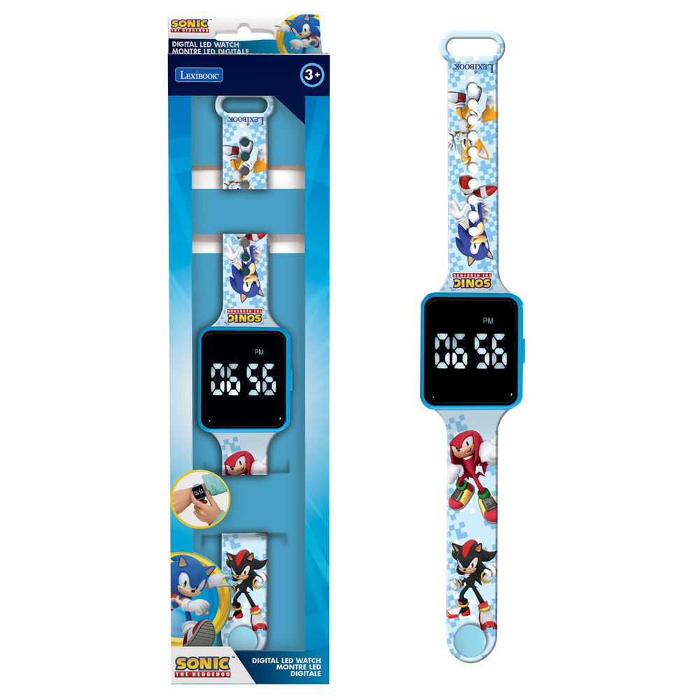 Sonic The Hedgehog Digital LED watch Nerdscape