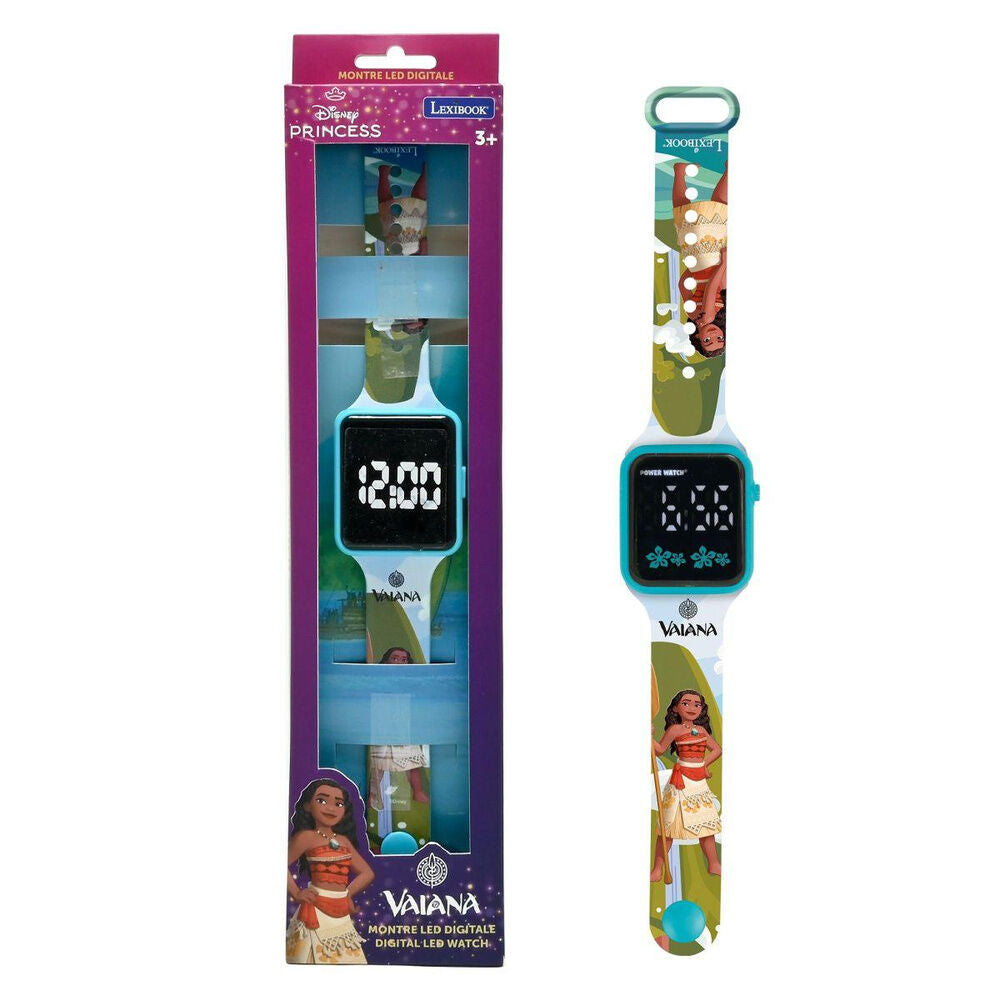 Disney Moana Vaiana Digital LED watch Nerdscape