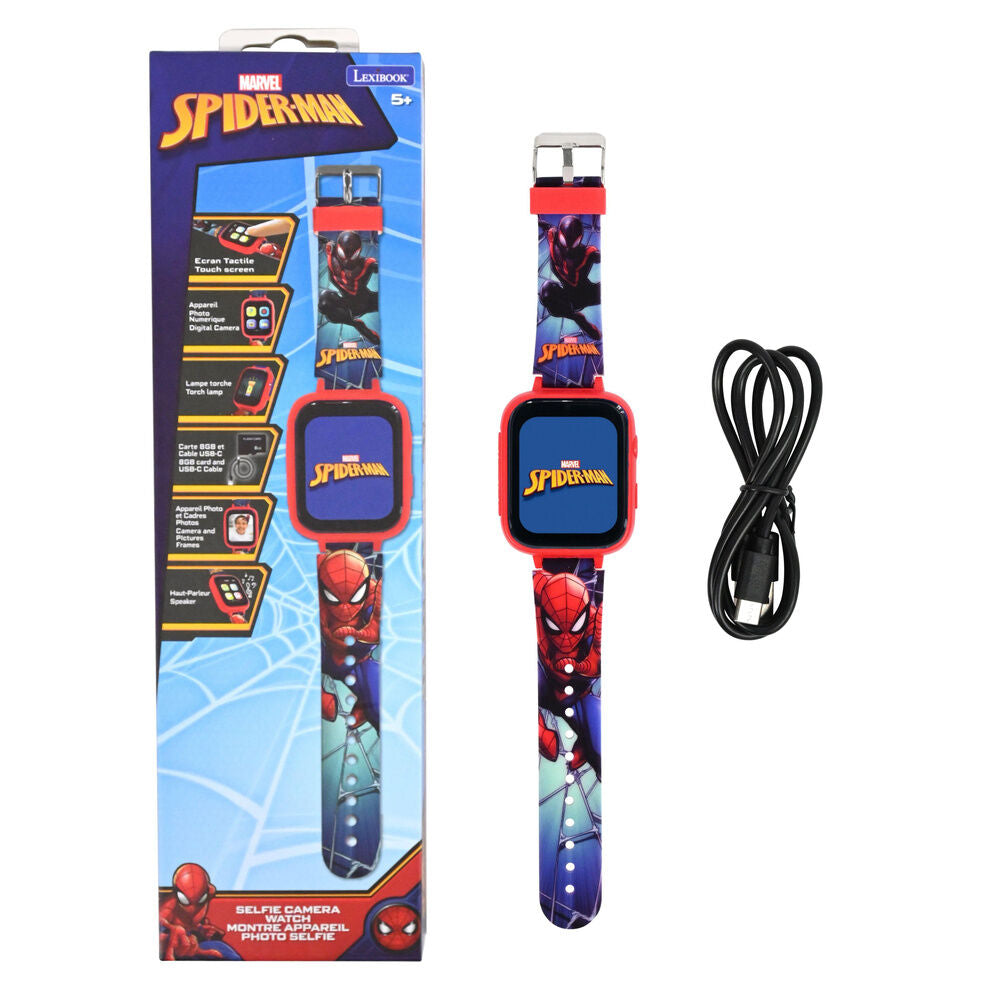 Marvel Spiderman Digital watch with camera Nerdscape