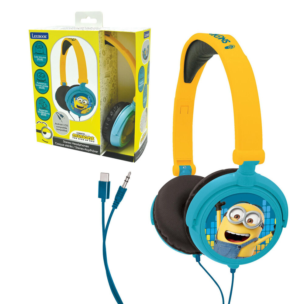 Minions headphones Nerdscape