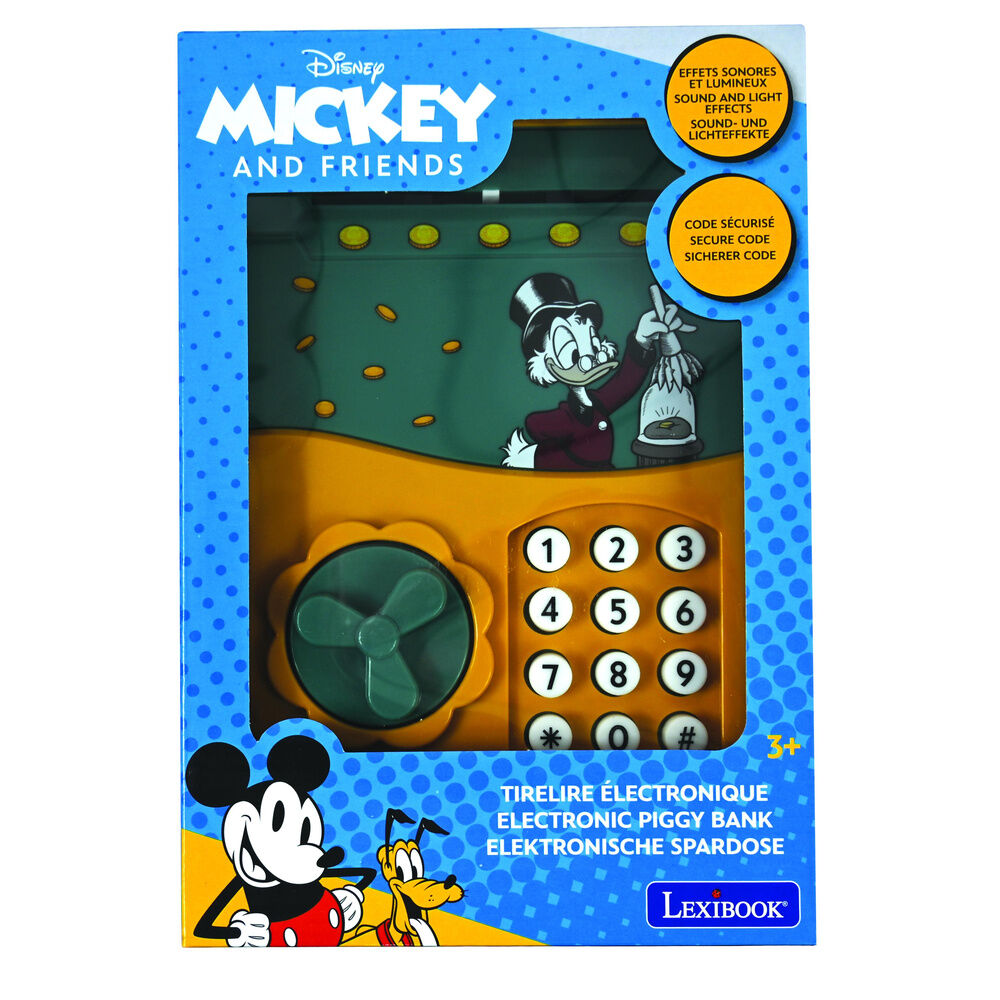 Disney Mickey and Friends Electronic Money Box with Light and sound Nerdscape
