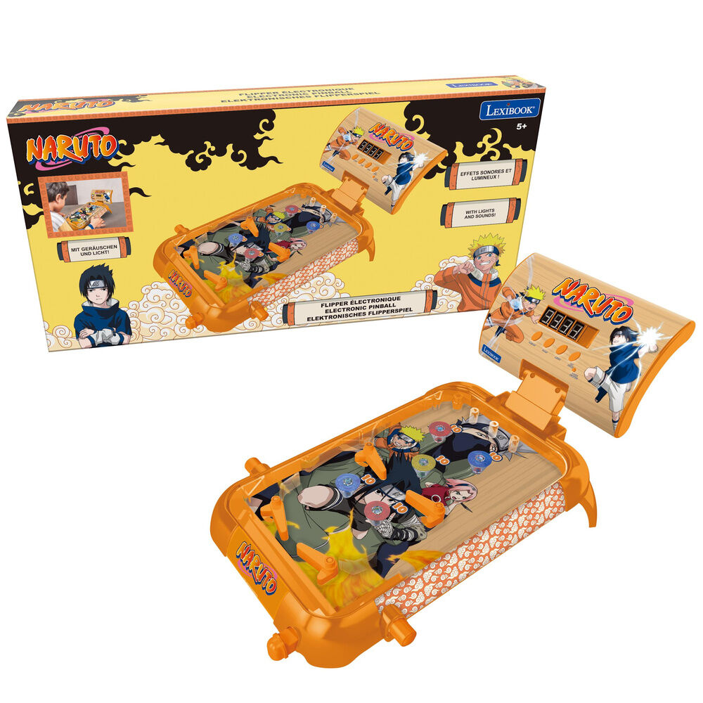 Naruto Shippuden Electronic Pinball table game Nerdscape