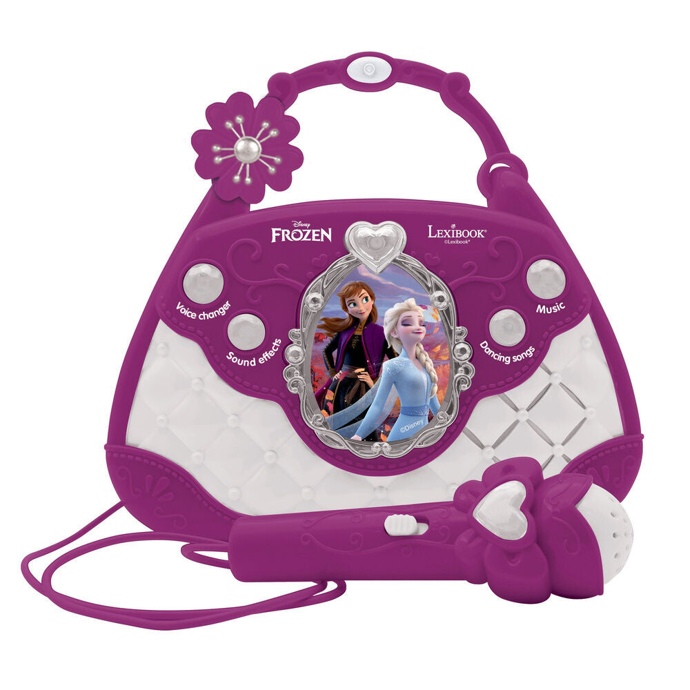 Disney Frozen Karaoke bag with music speaker and microphone Nerdscape
