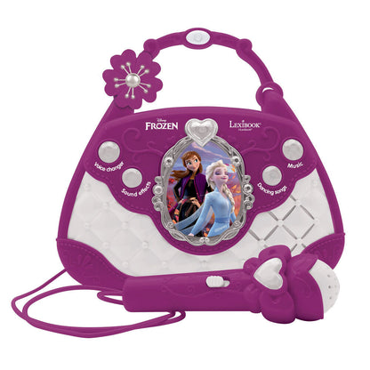 Disney Frozen Karaoke bag with music speaker and microphone Nerdscape