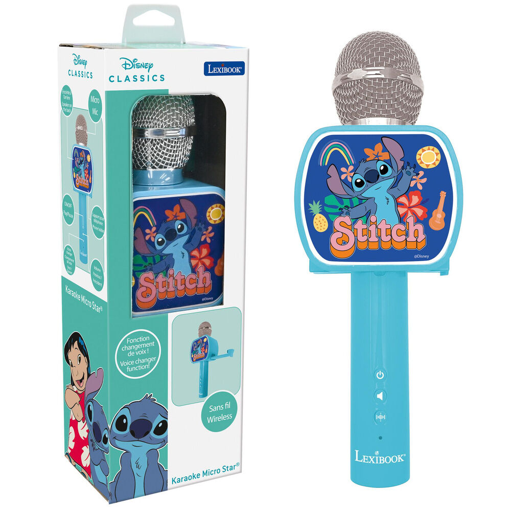 Disney Stitch Bluetooth Microphone Nerdscape