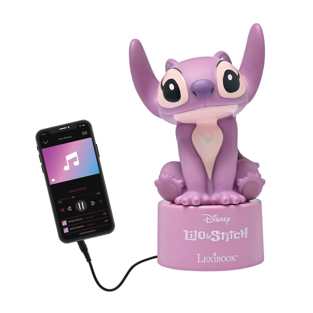 Disney Stitch Angel Night Light Speaker Nerdscape